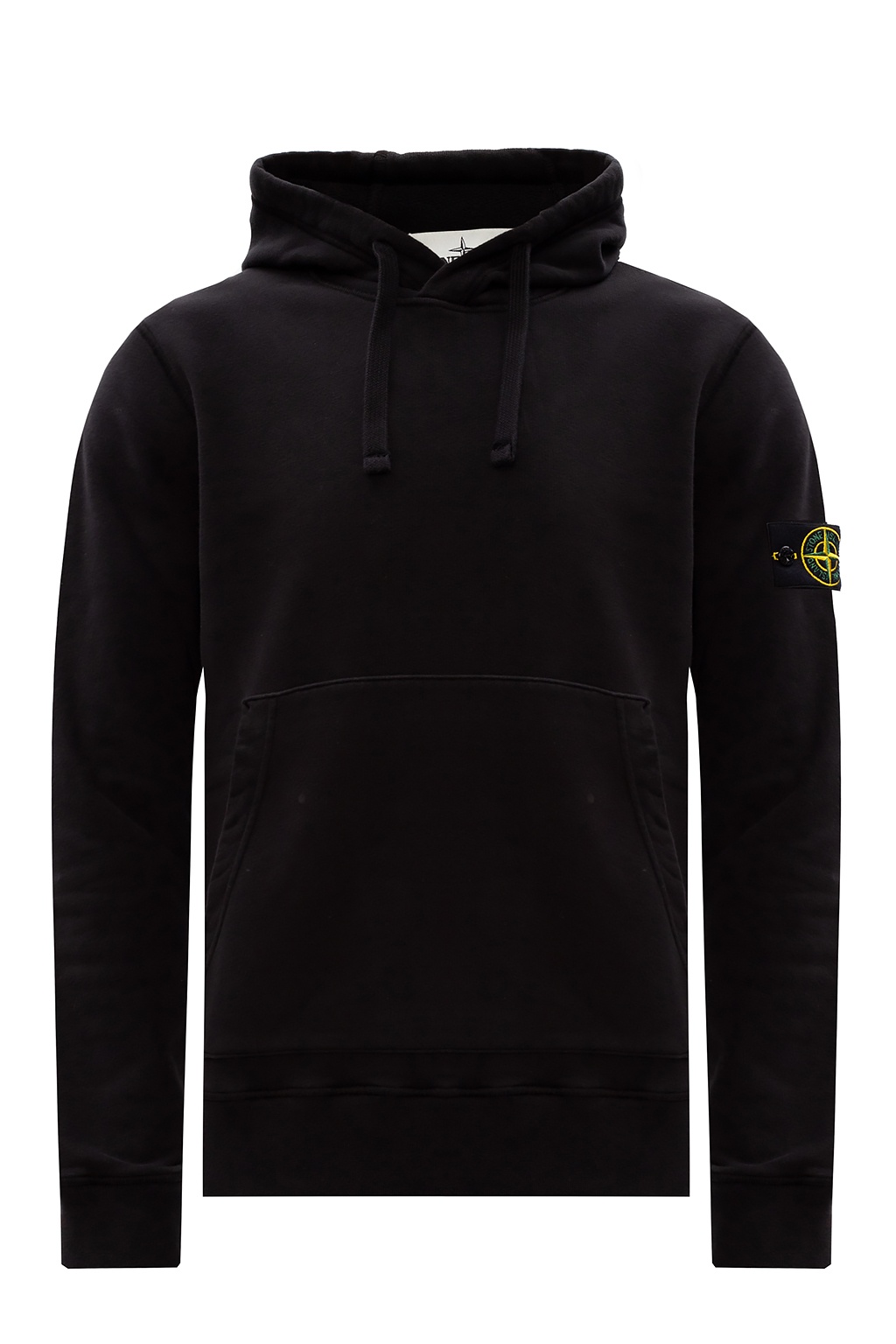 Black Logo hoodie Stone Island - Vitkac Canada